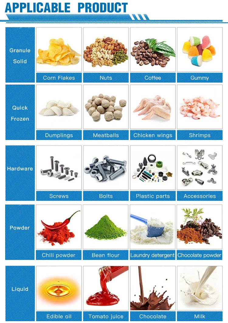 Premade Bag Automatic Fill Packing Machine for Vegetable Seed