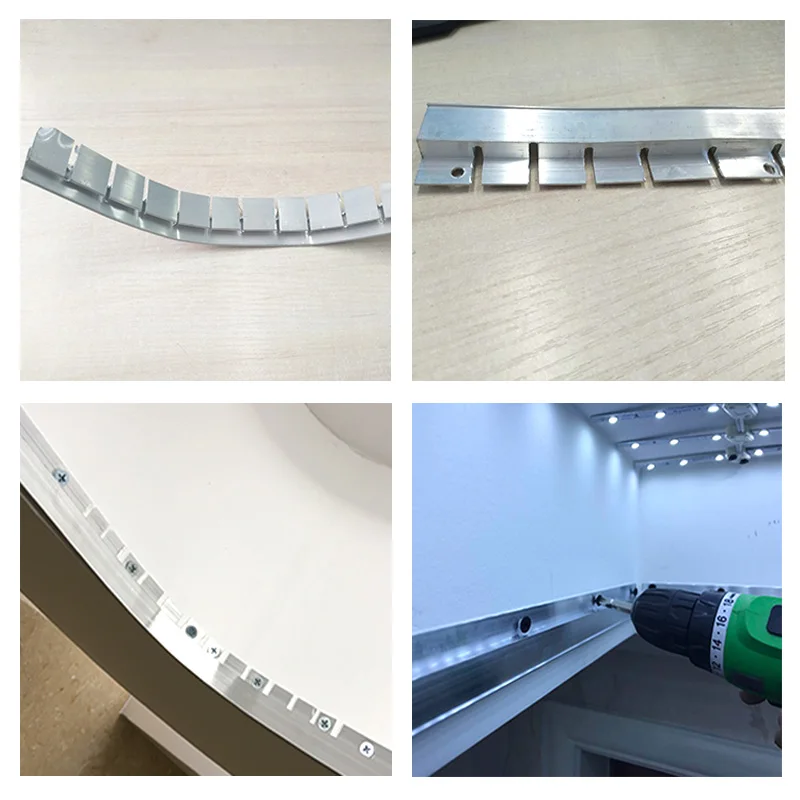 product f profil smallpox soft film keel f code flat code flat light box aluminum frame snap light box frame aluminum alloy profile-8