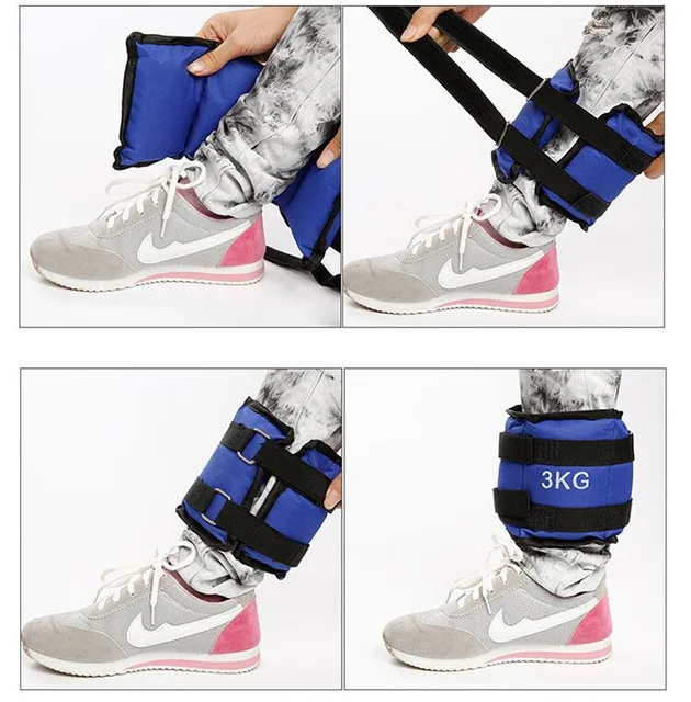 Factory Supply Custom Adjustable Ankle Weights Exercise Leg Sandbag Wrist Weights