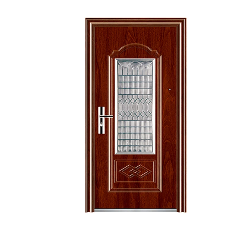 Modern Design Hot Sale Metal Security Used Exterior Steel Doors For