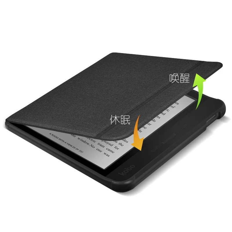 Case Shockproof Tablet For Kobo Libra Color 7 Inch Rugged Leather Slim Light Weight Anti-Drop Myc181 Laudtec factory