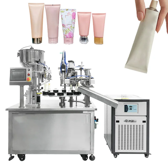 Cream Toothpaste Tube Filling And Sealing Machine,Automatic Filling Hand Cream Hose Filling And Sealing Machine