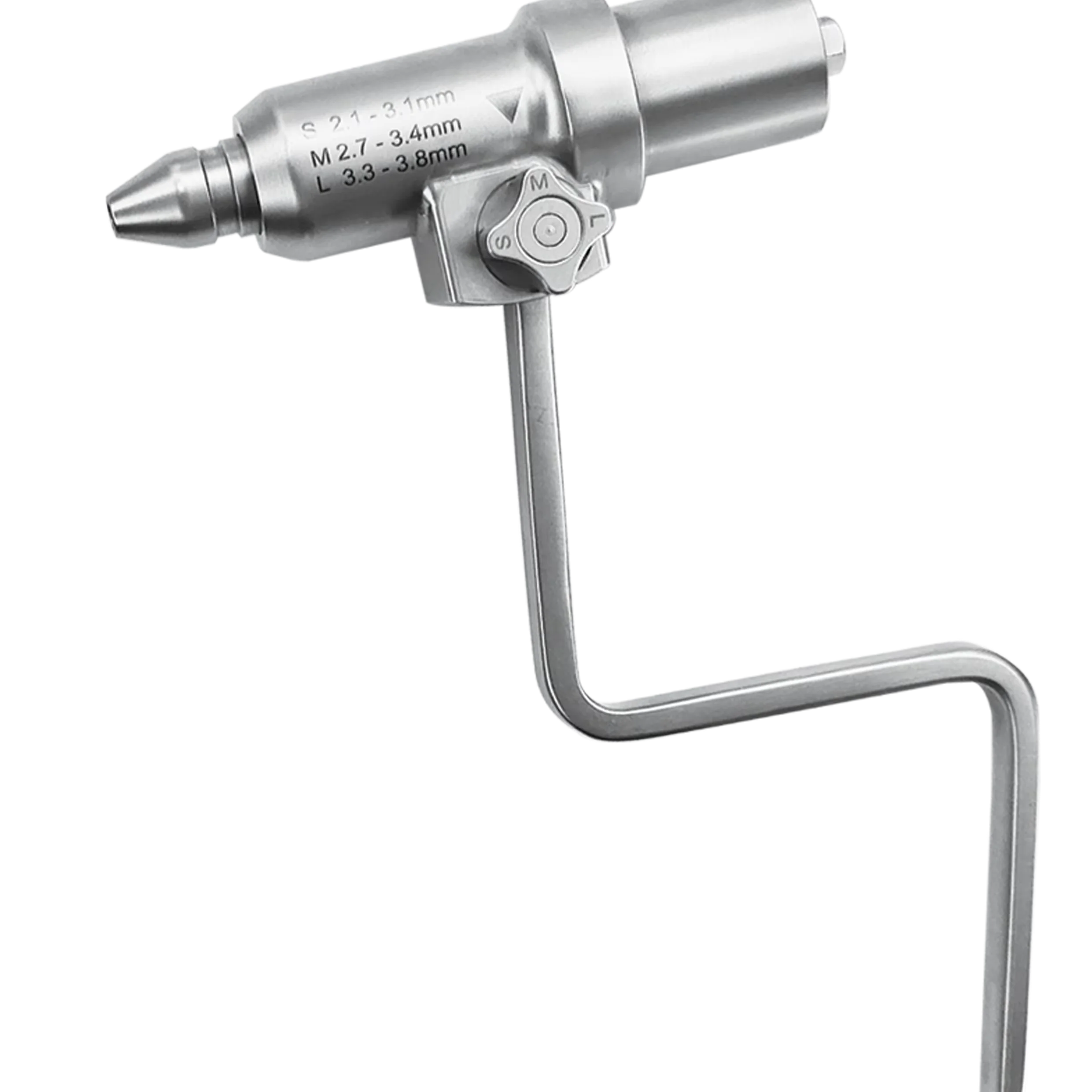 System Bojin 5600 – wielofunkcyjny system (silnik bezszczotkowy, ergonomiczny, zwężony projekt) – przystawka do napędu drutu K BJ5613B (średnica 2,1–3,8 mm)