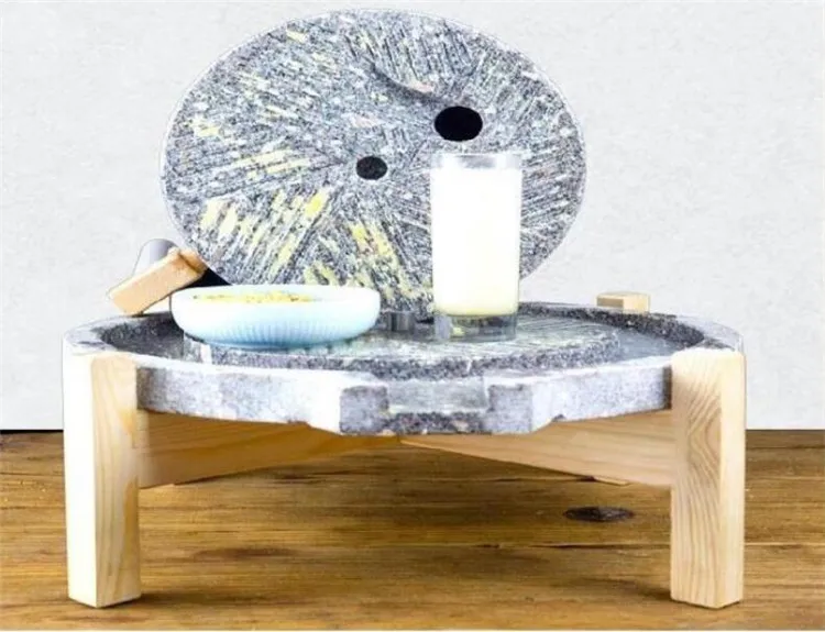 Manual Mini Sesame Paste Tahini Wheat Grain Stone Flour Mill Machine for Sale