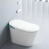 Couvercle à ouverture automatique avec commande vocale et rinçage en mousse