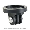 Base negra-Garmin + adaptador gopro