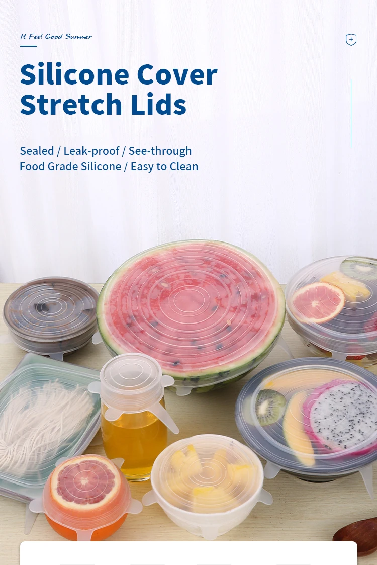 Food Cover Customized Logo Opp Bag Round Material Bottles Accept Lid