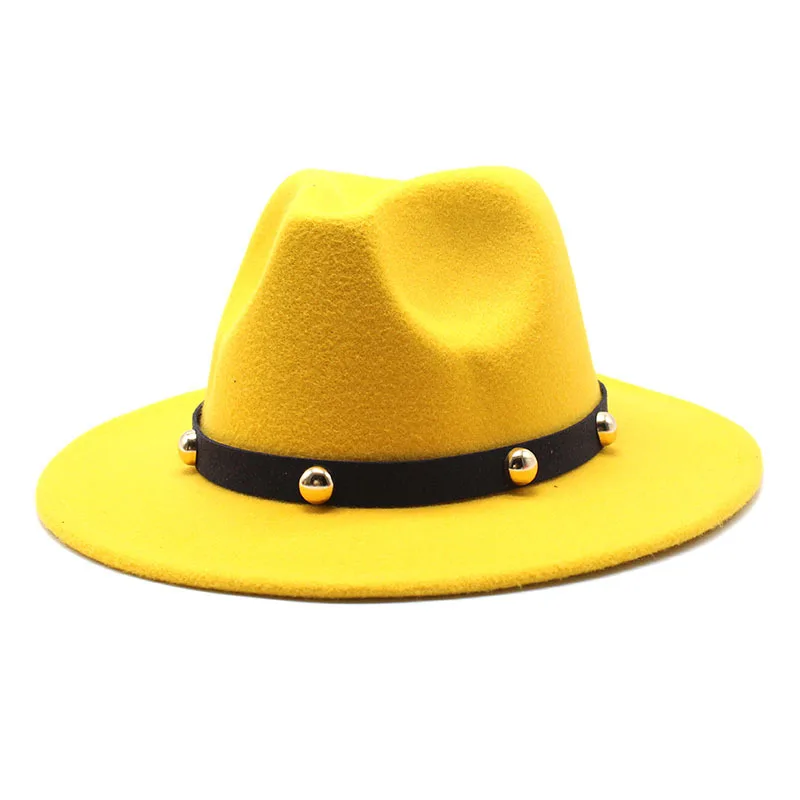 2021 New Fashion Chic Women Fedora Hat 