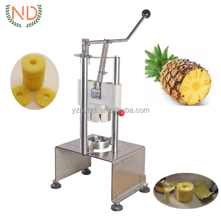 Automatic Pineapple Peeler Corer Slicer Fruit Peeler Machine Pineapple Peeling Machine