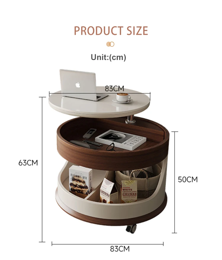 Movable Coffee Table Living Room Modern Simple Household Small Sofa ...