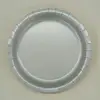 silver 9inch paper plate *10pcs