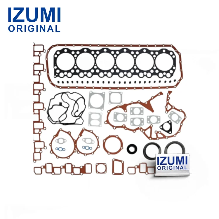 IZUMI ORIGINAL P11C Overhaul Gasket Kit Diesel Engine Spare Parts for Hino Construction Machinery Parts