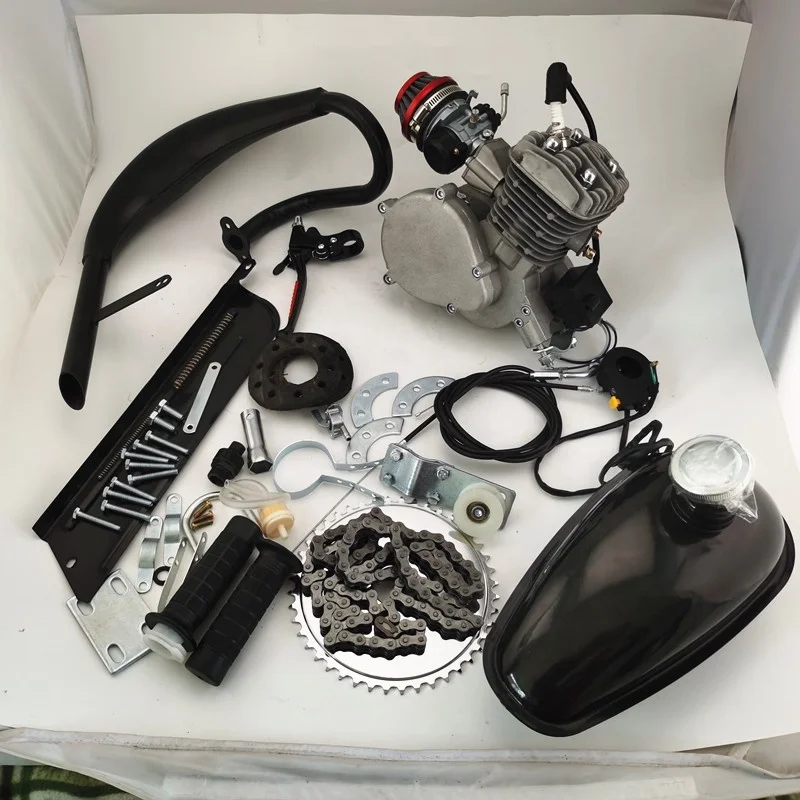 Kit Motore 80cc Per Bici - Conversioni A Benzina Per Biciclette, Motore 2 Tempi, Per Mountain Bike E City Bike - Foto 12