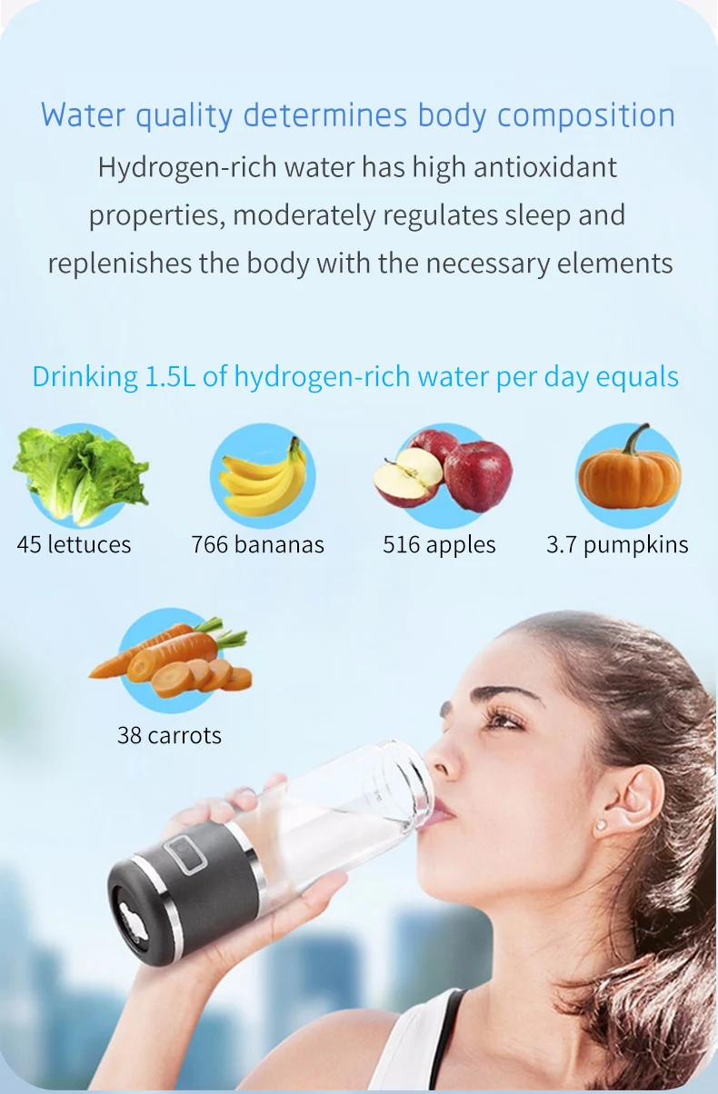 Best Quality Alkaline Water Filter With Hydrogenrich Antioxidant