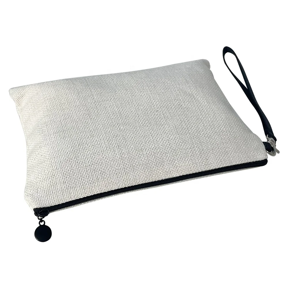 Prosub Wholesale Blank Sublimation Cosmetic Bag Custom Printing Linen