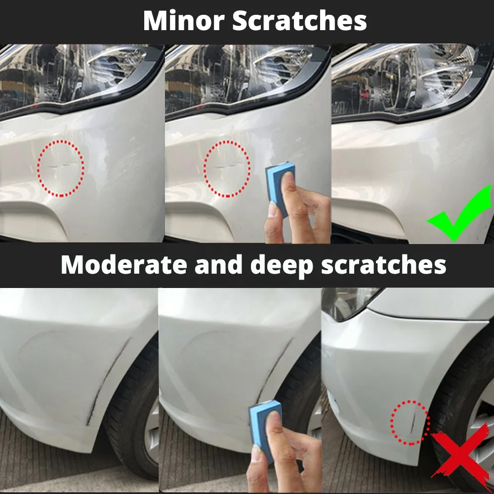Car Styling Fix It Car Body Grinding Compound MC308 Paste Set Scratch Paint  Care Auto Polishing Car Paste Polish Car Cleaning