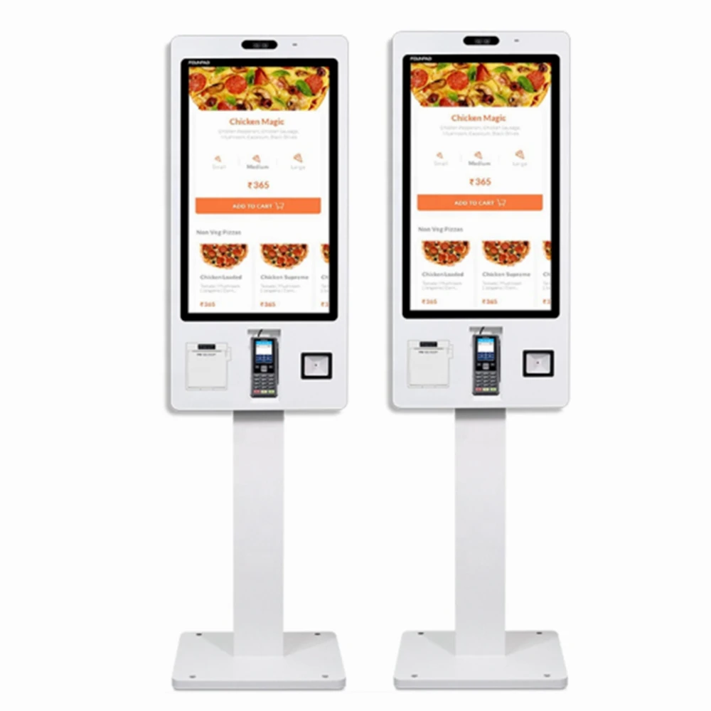 Touch Screen POS System Self Pay Self Service Payment Order Kiosk for Mcdonald S KFC Restaurant Manufactures