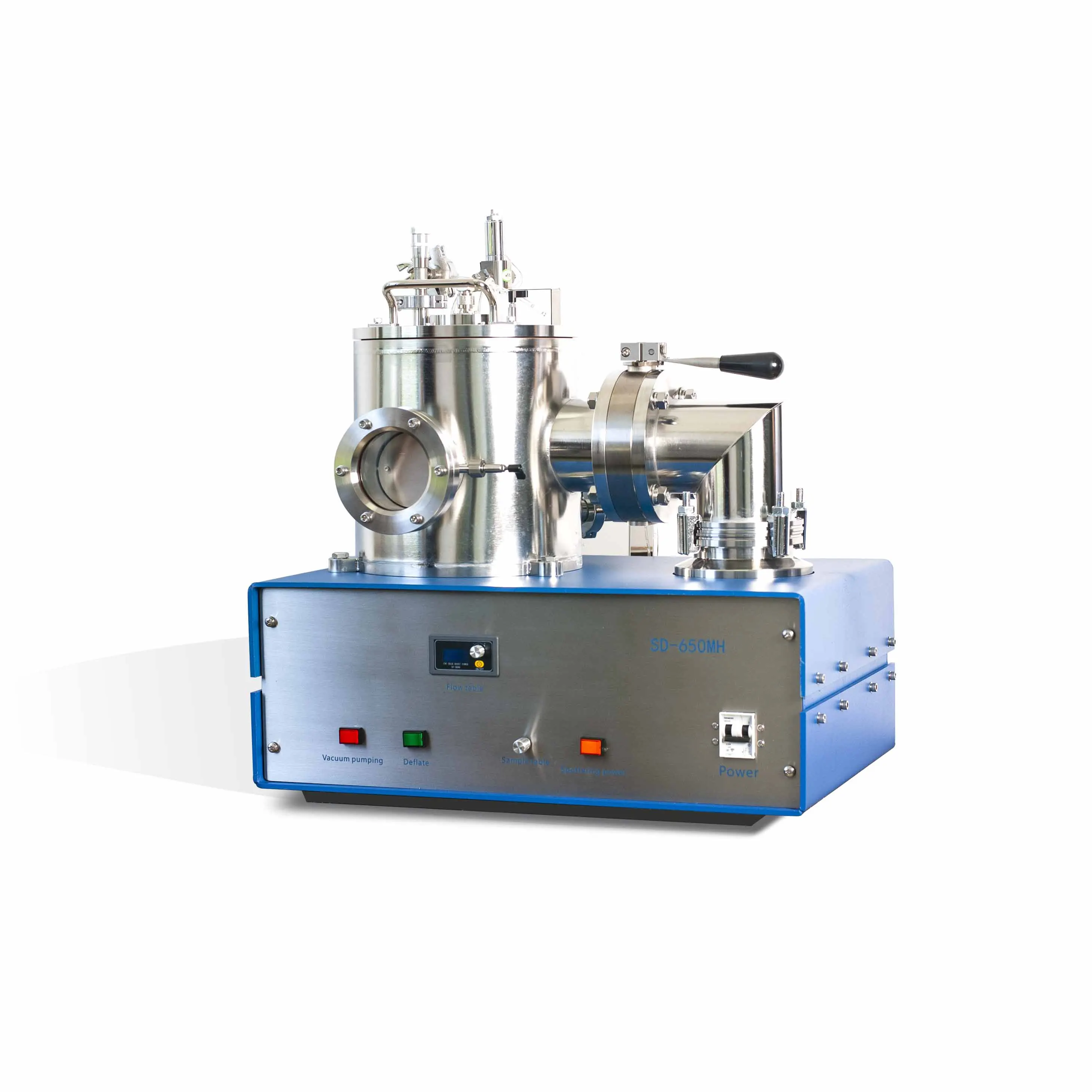 Вакуумный магнетронный ионный напылитель для металлов керамики полупроводников и других видов мембранных материалов