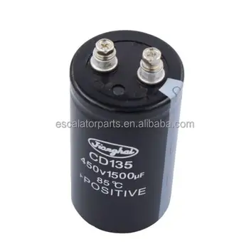 CD135 450VDC 1500μF Capacitor for Elevator Lifts Essential Part for Elevator Functionality