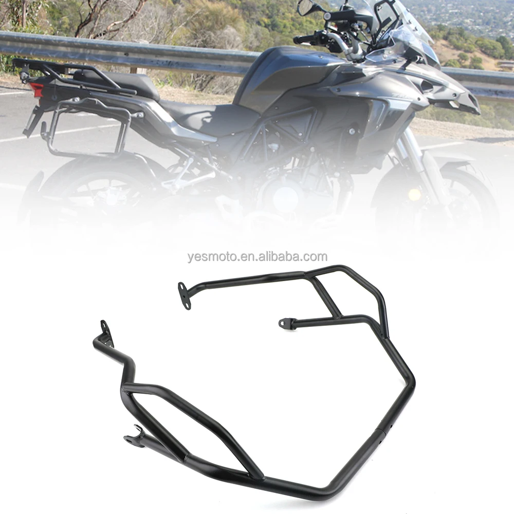 CHIFUN Engine Guard Highway Crash Bars 1.25" Fat Steel Compatible With