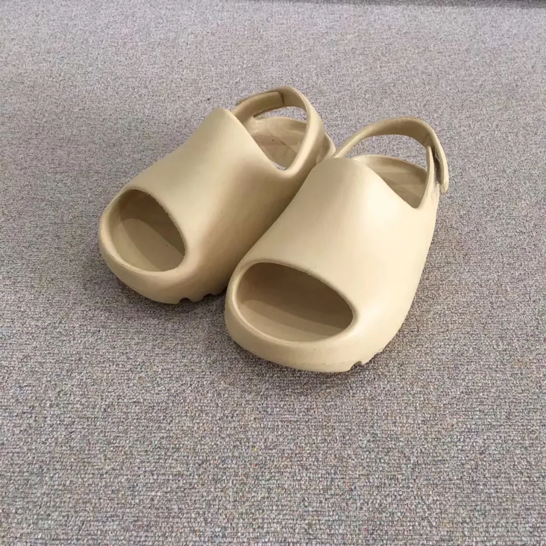 Оригинал, высокое качество, брендовые изготовленным на заказ логосом сандалии шлепанцы поставщика» для маленьких детей; Детские шлепанцы без задника с открытыми пальцами Тапочки