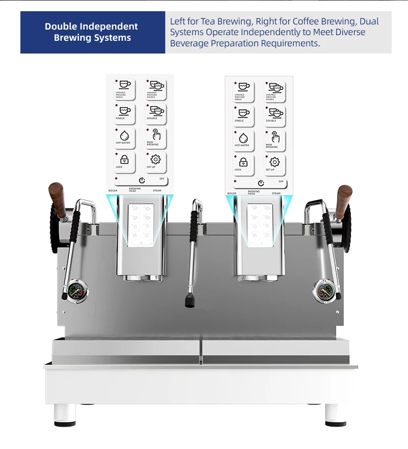 Commercial Saturated Group Espresso Machine 3group 220v Italian Commercial Restaurant Shop Espresso Coffee Machines Professional
