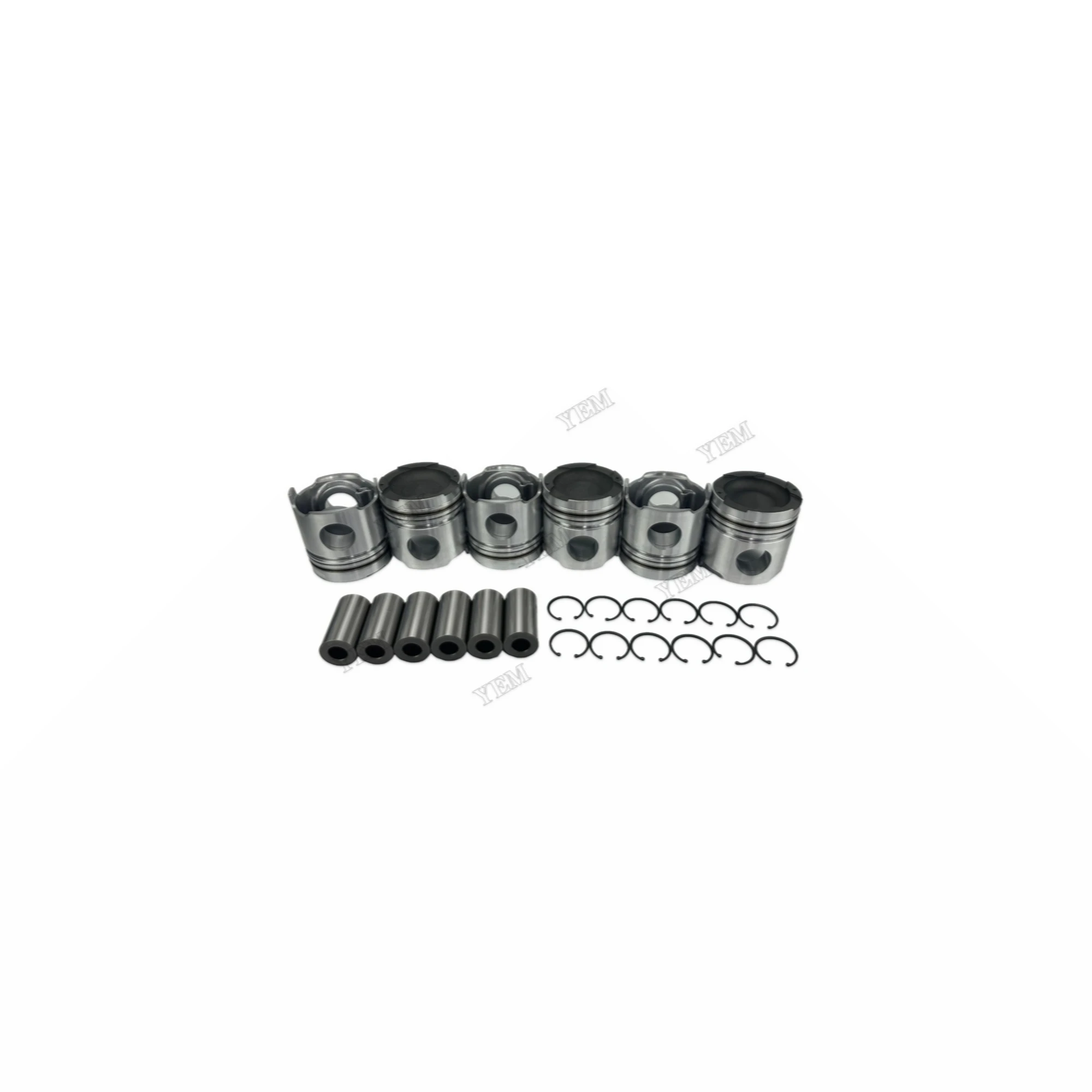 S6A2 Piston With Pin Circlip 3251791101 32517-91200 3251778100 Suitable for Mitsubishi Engine Parts