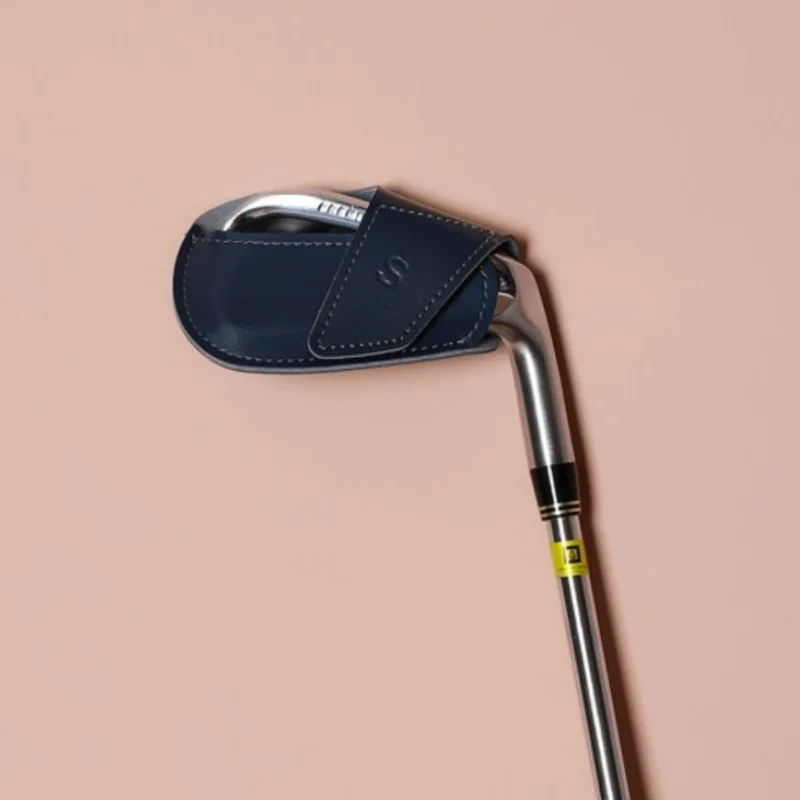 Accessoire Golf Magnetique Housse De Protection Pour Putter De Golf - Cuir PU, Fermeture Magnétique, Taille 11x13,5 Cm Protection Tête Putter