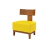 Chaise de canapé (jaune)