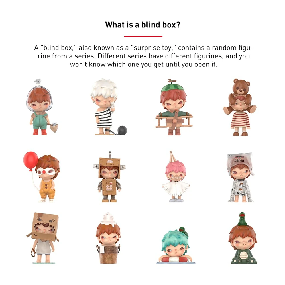 POP MART HIRONOリトルミスチーフ ブラインドボックスフィギュア