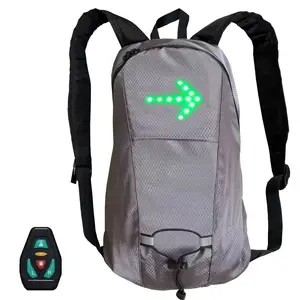 2026 Premium B8020 LED Eye Backpack for Boys Cheap School and Cycling Anti-Theft Nylon Lining Spray Ground Design