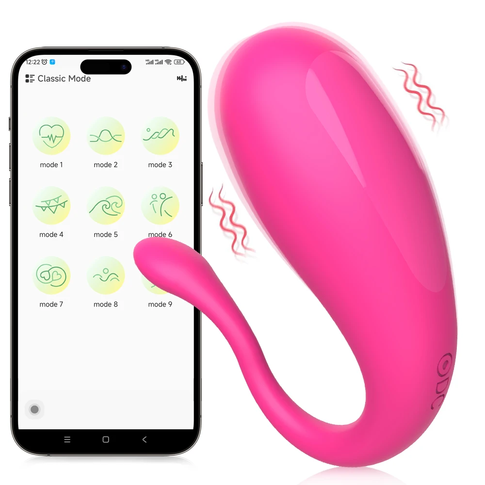 pink vibrator app Lovense Lush 4 App Enabled G-Spot Egg Vibrator - Vibrators main image 1