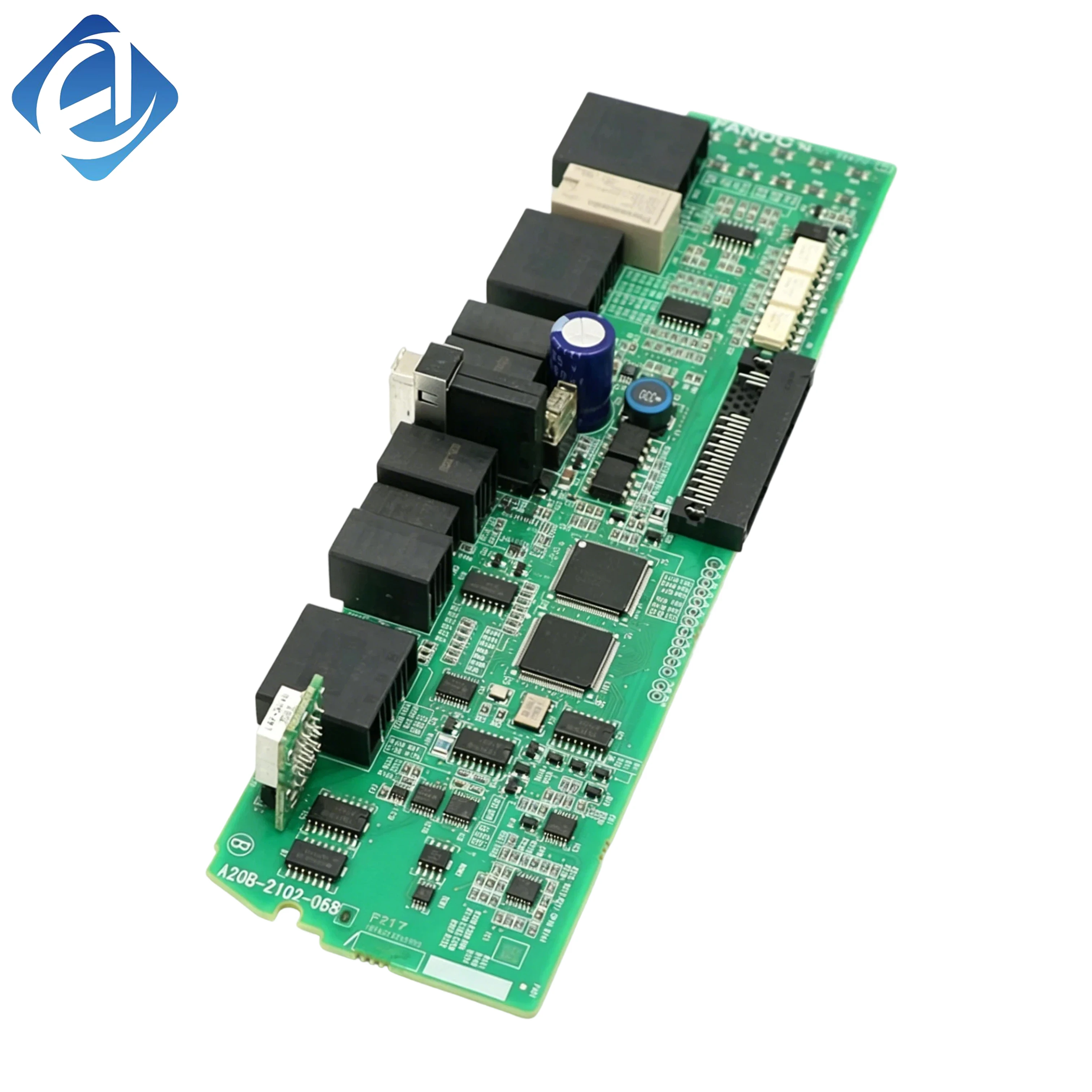 New Original A20B-2102-0680 This circuit board is in A20B series for industrial robot systems. It processes signals and executes control commands to support normal device operation.