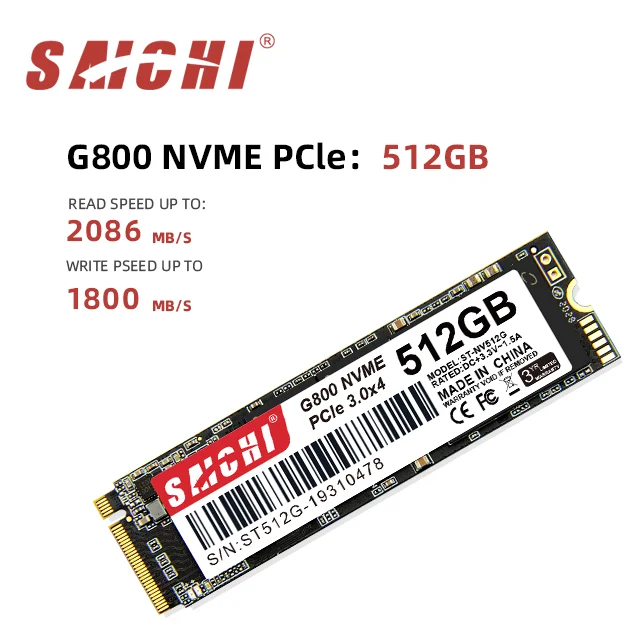 M.2 2280 Nvme SSD 512GB - High Performance Storage Solution