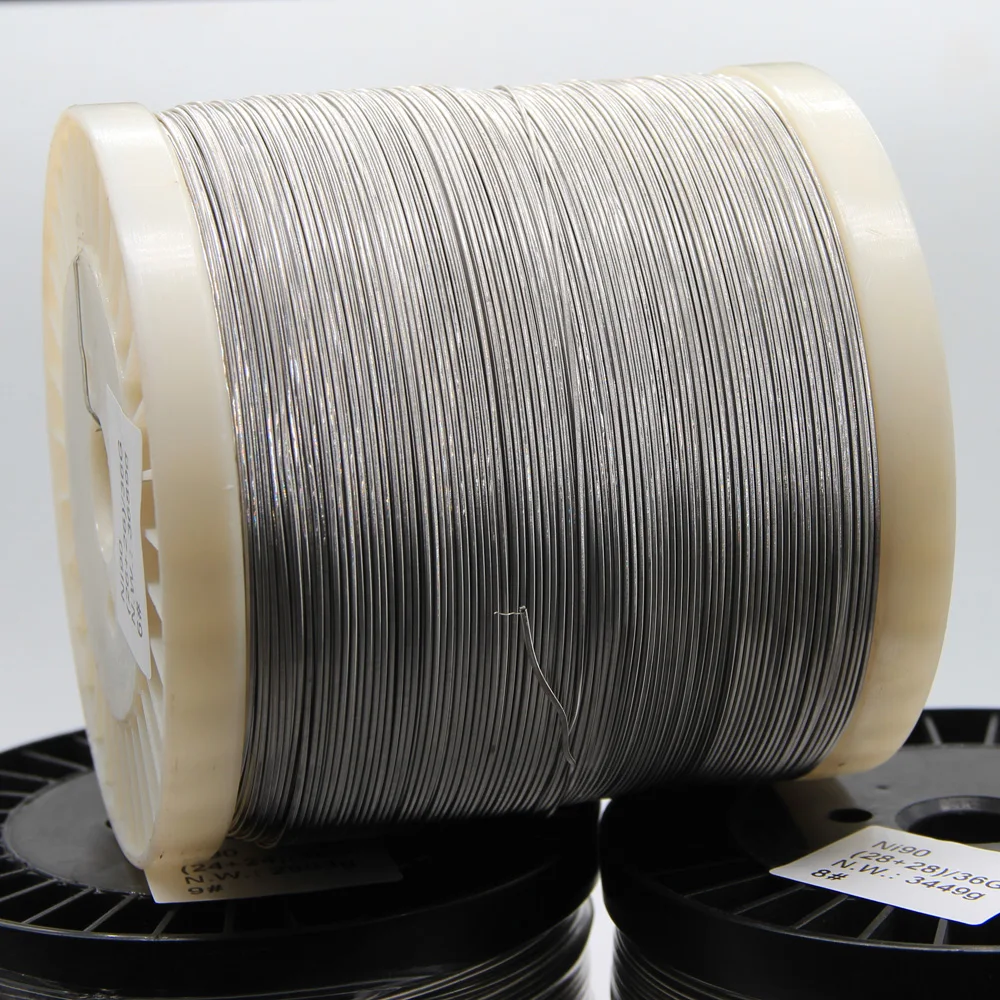 Nichrome80 Dual Core Fuse Clapton 10ft 24+24/38ga Ni80 Electric Heat Wire Roll Spool for Remade Coil