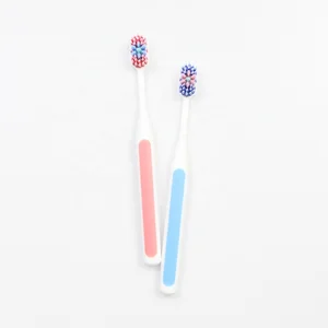 Home Use Adults Wide Head Manual Toothbrush for Dental Care Factory Direct Sale Colorful Bristle Toothbrush