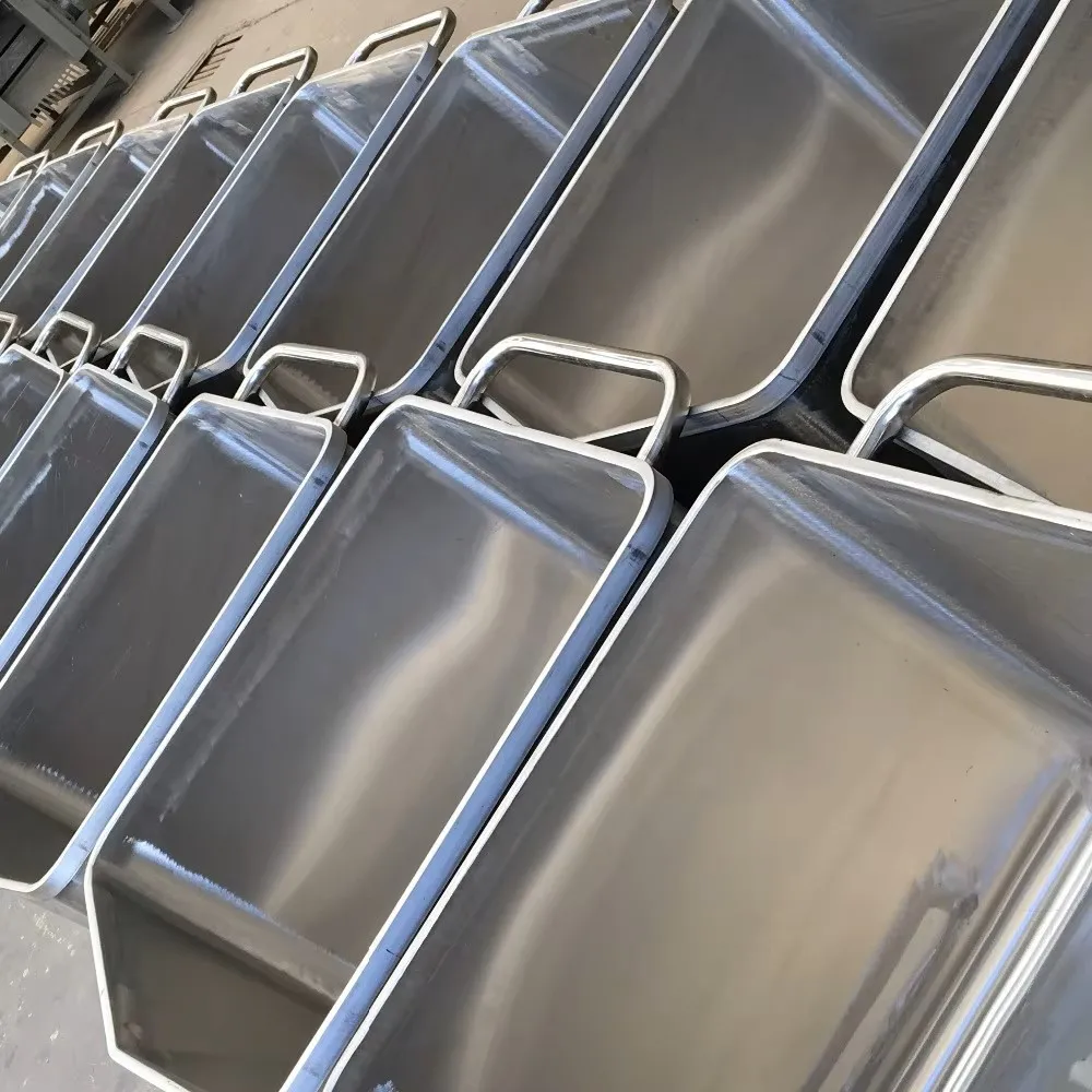 Halal stainless steel 200L meat transport truck, suitable for slaughterhouse or deboning line