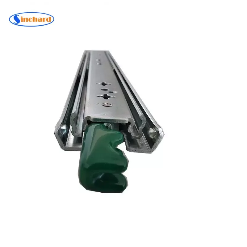 Heavy Duty Metal Box Drawer Slide Triple Extension Drawer Slide With