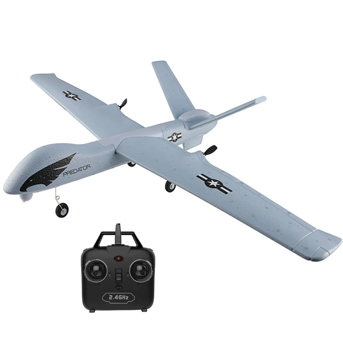 HOT Hoshi ZC Z51プレデター2.4G 2CH 660mm翼スパンリモコンRC