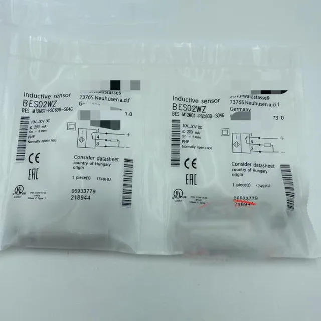 BES02WZ BES M12MG1-PSC60B-S04G Sensor New Original Ready Stock Industrial Automation PAC Dedicated PLC