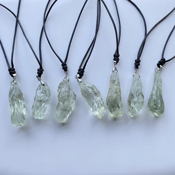 High-quality Crystal Healing Stone Tower Crystal Wand Point Natural Green Crystal Snow Shi Andara Brahma Translucent Body