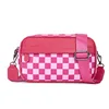 Plaid rosa caldo