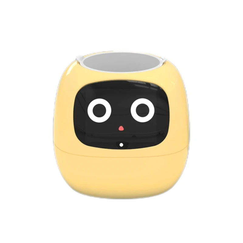Automatic Water Absorbing Flower Pot AI Sensor Digital Pet Flowerpot Plastic Mini Plant Pot Desktop Intelligent Smart Planter