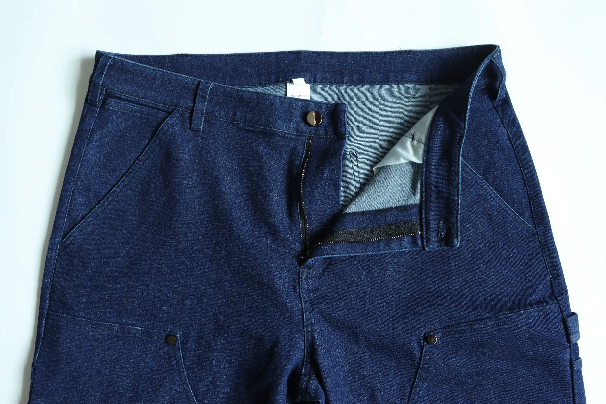 High Quality Pantalones De Hombre Jeans Trousers Multi Pocket Men ...