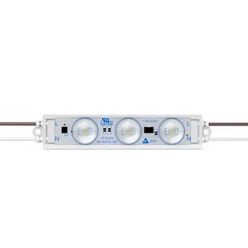 high power siggle white purple 1.5w 3w ip68 outdoor 3 led smd ac 220v 110v injection led light 2835 led modules for signs