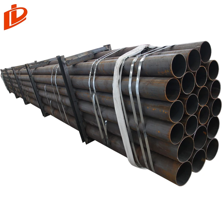 API 5L GrB Black painted hot rolled 14 inch sch80 round carbon steel seamless pipe for water play eq