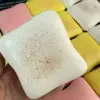 Rebanadas de tostadas con crema