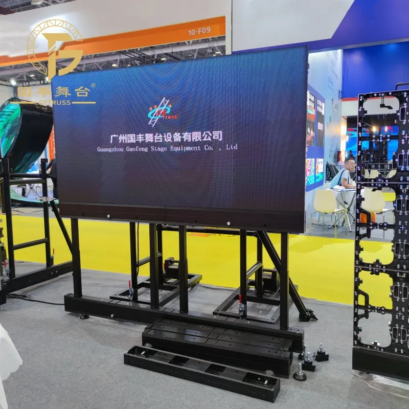 Alibaba.com: Height-Adjustable Rental Screen Floor Stand Truss Frame ...