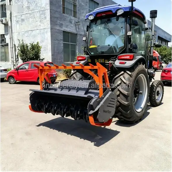 Forestry Mulcher Wood Chipper Tractor-Powered Crusher for Land ...