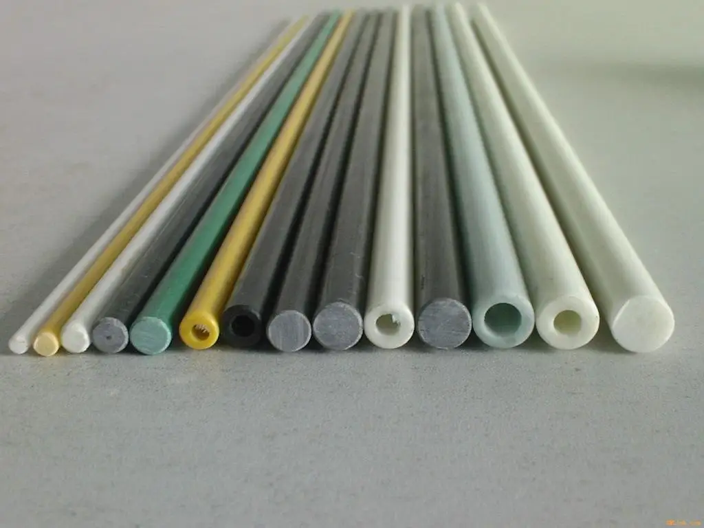 Different color fiberglass rod without screw thread